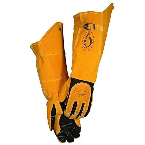 Caiman 1878 welding gloves - heat resistant welding gloves are essential to weld plastics to one another